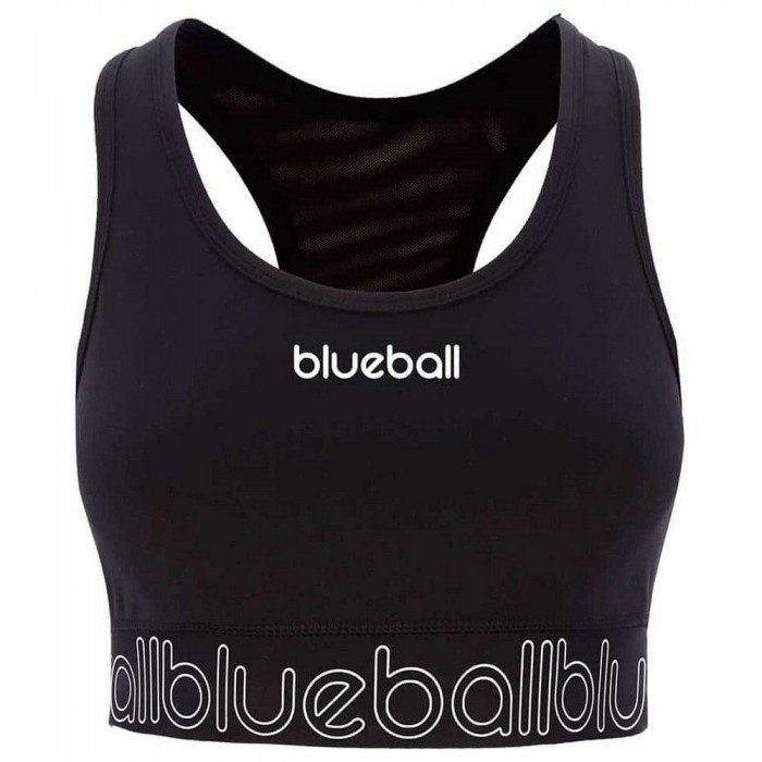 [해외]Blueball Sport Soft 로고 스포츠 브라 7138547204 Black