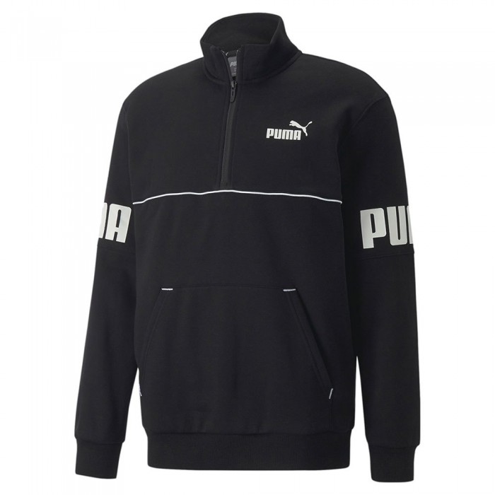 [해외]푸마 파워 Colorblock Fl 스웨트셔츠 139003689 Puma Black