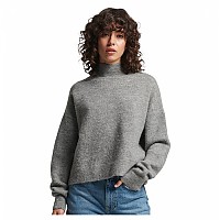 [해외]슈퍼드라이 스웨터 Vintage Essential Mock 넥 139030025 Light Grey Marl
