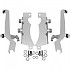 [해외]MEMPHIS 샤드ES 피팅 키트 Trigger-Lock Sportshield MEM8921 9139085952 Polished