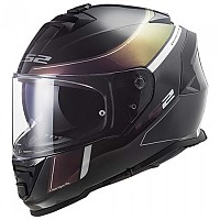 [해외]LS2 FF800 Storm Velvet Full Face Helmet 9138387710 Black / Rainbow