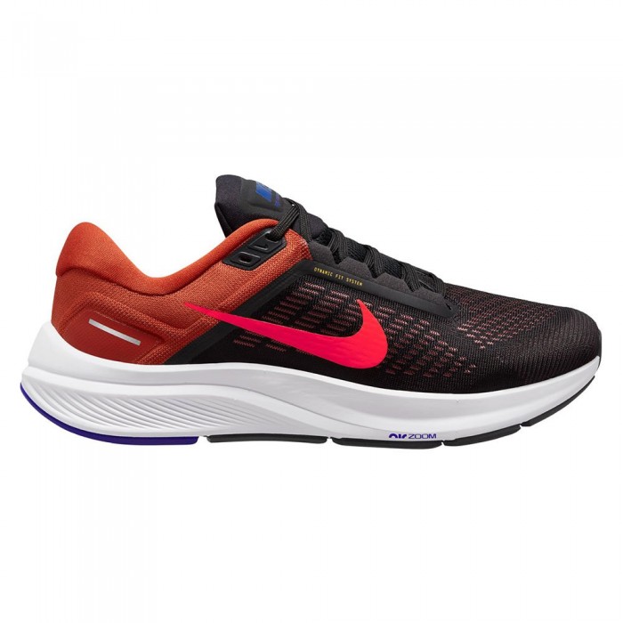 [해외]나이키 Air Zoom Structure 24 러닝화 6138838901 Black / Bright Crimson / Cinnabar / Concord