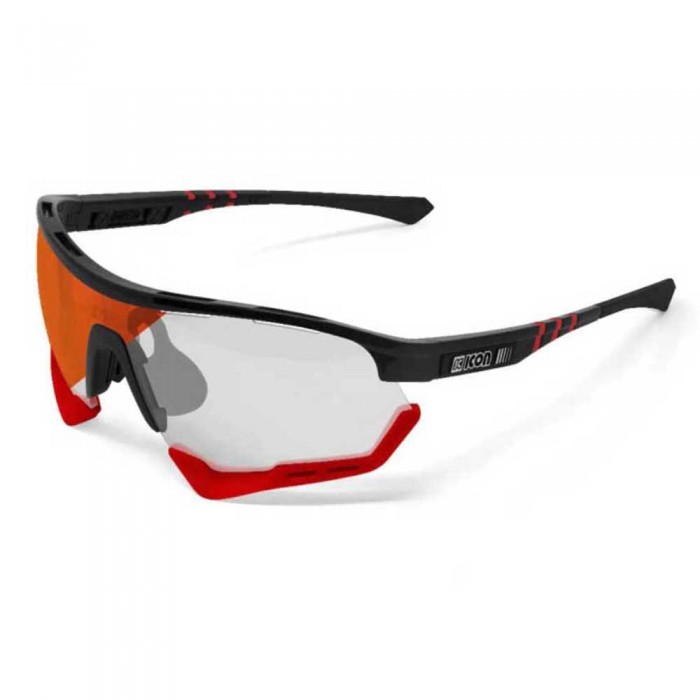 [해외]SCICON Aerotech XL 감광 선글라스 1139122916 Gloss Black / Red