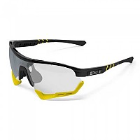 [해외]SCICON 선글라스 사진 변색 Aerotech XL 1139122917 Gloss Black / Yellow