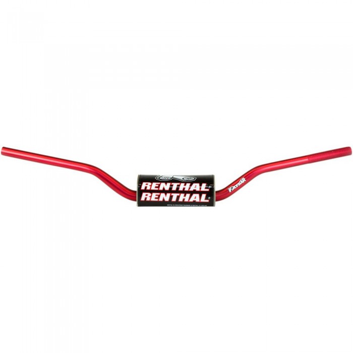 [해외]RENTHAL 핸들바 604 RC/Honda CRF 04-18/Kawasaki KX&KXF 06-20 Fatbar 9137563545 Red