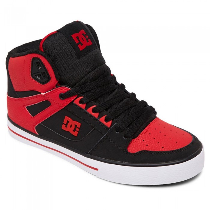 [해외]DC슈즈 Pure High Top WC 운동화 138152848 Fiery Red / White / Black