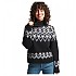 [해외]슈퍼드라이 Vintage Slouchy Fairisle Knit 스웨터 138469899 Black Tonal Fairisle