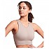 [해외]슈퍼드라이 Core Seamless Mid Impact Bra 스포츠 브라 138566165 Warm Grey