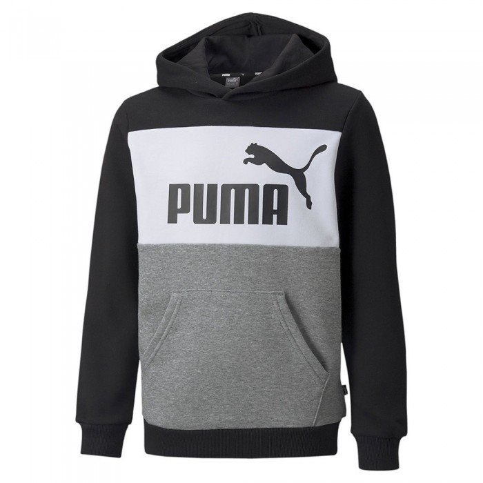 [해외]푸마 Essentials+ Colorblock Fl 후드티 15139002505 Puma Black