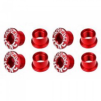 [해외]KCNC SPB0013 Chainring Bolts Kit 4 Units 1138847313 Red