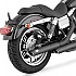 [해외]VANCE + HINES 머플러 Twin Slash 3´´ Harley Davidson FXDXT 1450 Dyna Super Glide T-Sport 01-03 Ref:46837 9139170824 Black