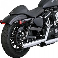 [해외]VANCE + HINES 머플러 Twin Slash 3´´ Harley Davidson XL 883 N Sportster Iron 18-21 Ref:16861 9139170830 Chrome