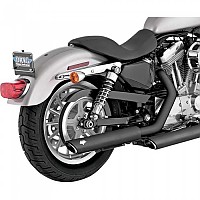 [해외]VANCE + HINES 머플러 Twin Slash 3´´ Harley Davidson XL50 1200 50th Anniversary 07 Ref:46839 9139170833 Black