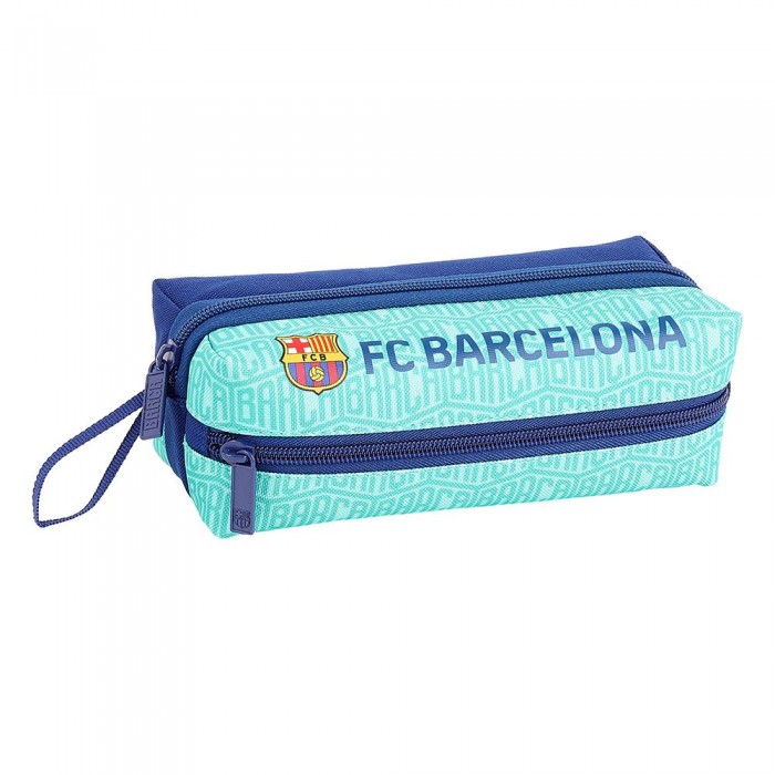 [해외]SAFTA FC Barcelona 세 번째 19/20 3 지퍼 연필 케이스 14137342769 Turquoise