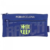 [해외]SAFTA 떨어져있는 FC Barcelona 18/19 2 지퍼 연필 사례 14137357158 Blue