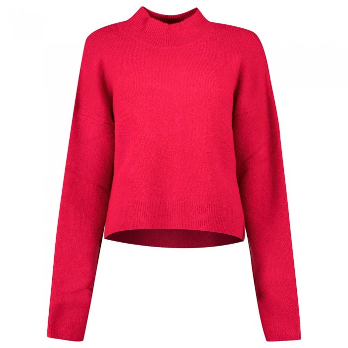 [해외]슈퍼드라이 Vintage Essential Mock Neck 스웨터 139030023 Hot Pink