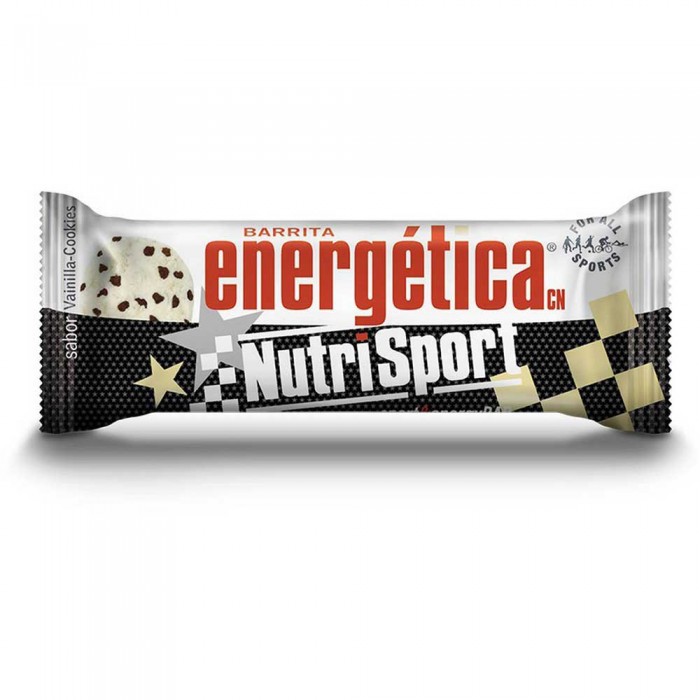 [해외]NUTRISPORT 유닛 바닐라와 쿠키 에너지바 Energ?tica 44g 1 4138344353 Black