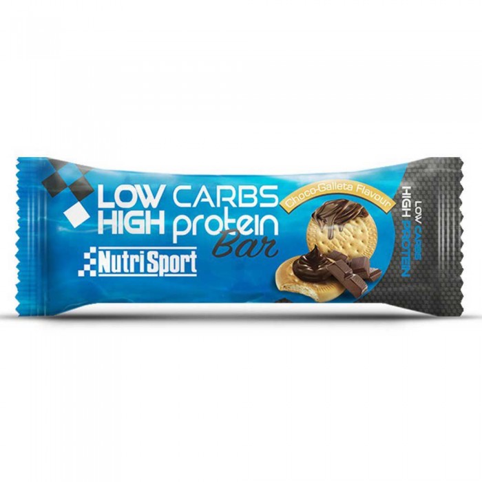 [해외]NUTRISPORT 유닛 초콜릿과 쿠키 프로틴 바 Low Carbs High Protein 60g 1 4138344373 Blue