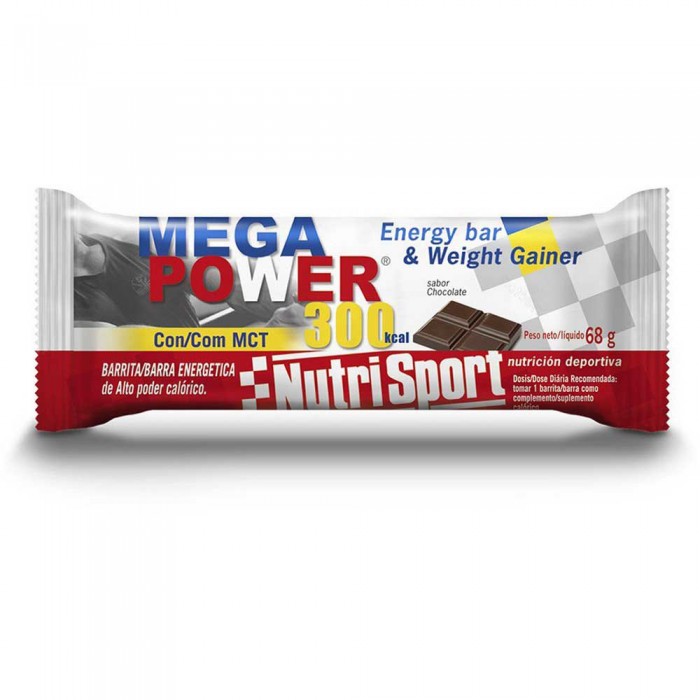 [해외]NUTRISPORT 유닛 초콜릿 하이퍼칼로리 바 Megapower 68g 1 4138344377 Red