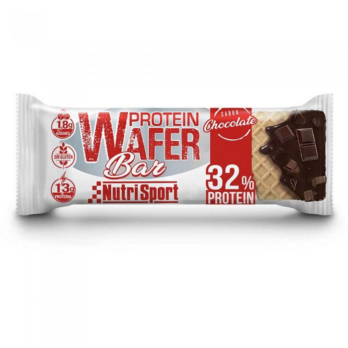 [해외]NUTRISPORT 유닛 초콜릿 프로틴 바 Protein Wafer 40g 1 4138344401