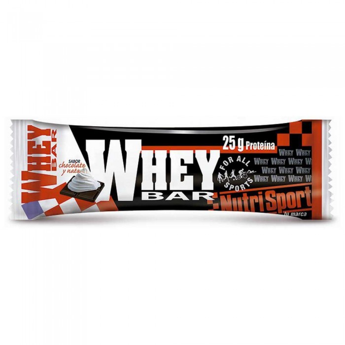 [해외]NUTRISPORT 유닛 크림 프로틴 바 Whey 80g 1 4138344419 Black