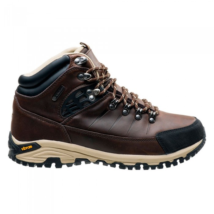 [해외]HI-TEC Lotse Mid WP 등산화 4139174696 Brown / Black / Beige