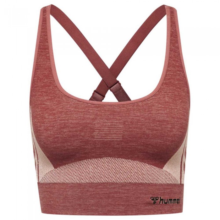 [해외]험멜 Cleaa Sports Seamless 스포츠 브라 4138648974 Withered Rose / Rose Tan Melange