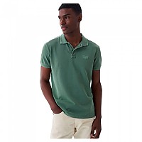 [해외]SALSA JEANS Premium Wash 반팔 폴로 셔츠 139185137 Green