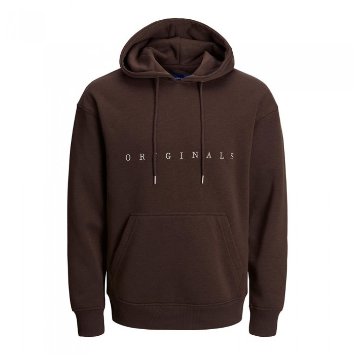 [해외]잭앤존스 Copenhagen Sweat Hood 후드티 139190291 Seal Brown / Relaxed Fit / Scan / Cloud Emb