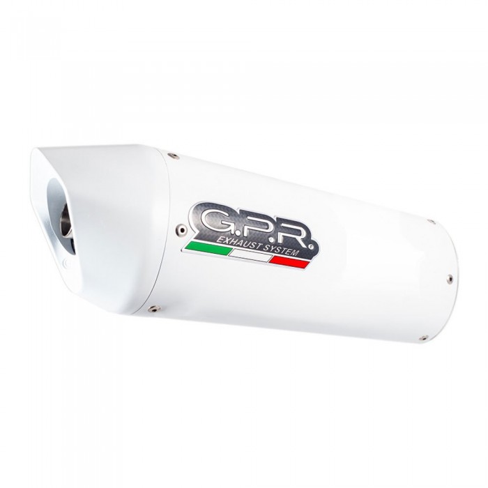 [해외]GPR EXHAUST SYSTEMS Albus Evo4 CF Moto 400 NK 19-20 Ref:CF.5.CAT.ALB 승인된 타원형 머플러 9139185178 White Glossy