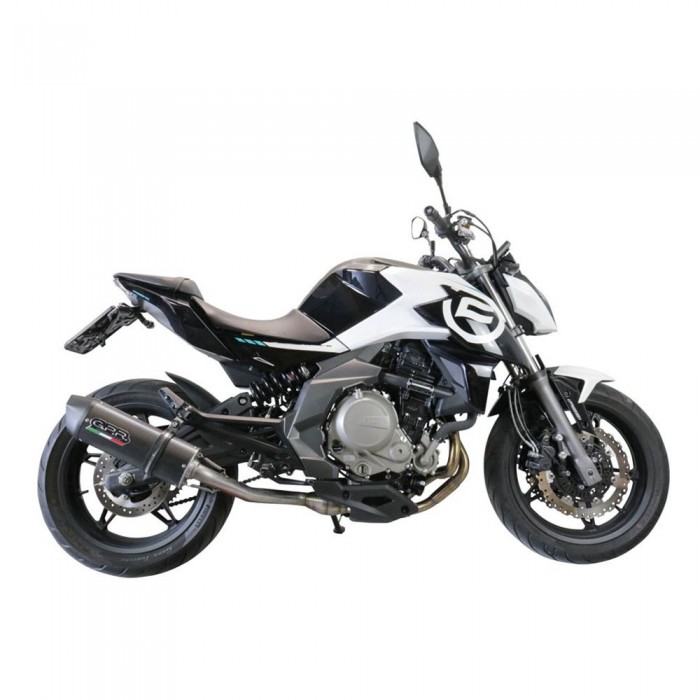 [해외]GPR EXHAUST SYSTEMS Furore Evo4 Poppy CF Moto 400 NK 19-20 Ref:CF.5.CAT.FUPO 승인된 타원형 머플러 9139185324 Matt Black