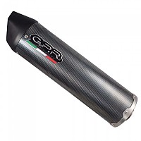 [해외]GPR EXHAUST SYSTEMS Furore Poppy Aprilia Tuono 1000 RSvr 02-05 Ref:A.19.FUPO 승인된 타원형 머플러 9139185541 Matt Black