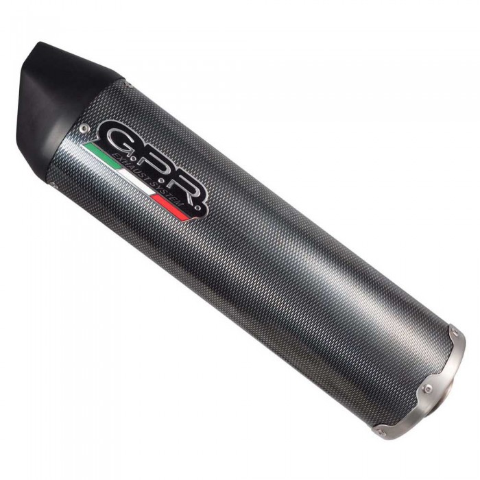 [해외]GPR EXHAUST SYSTEMS Furore Poppy Moto Guzzi Griso 1100 05-08 Ref:GU.13.FUPO 승인된 타원형 머플러 9139186044 Matt Black