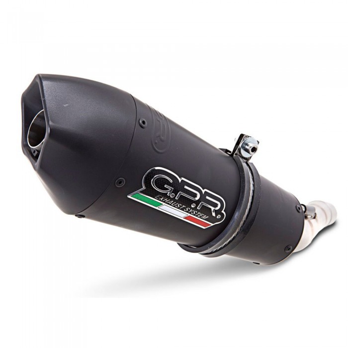 [해외]GPR EXHAUST SYSTEMS GP Evo4 Black Titanium CF Moto 650 NK 21-22 Ref:CF.2CAT.GPAN.BLT Titanium 인증된 콘 머플러 9139186331 Matt Black