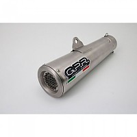 [해외]GPR EXHAUST SYSTEMS Hurricane Royal Enfield Himalayan 410 21-22 Ref:E5.ROY.9.CAT.HUR 인증 스테인리스 스틸 콘 머플러 9139186370 Silver