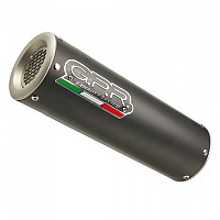 [해외]GPR EXHAUST SYSTEMS M3 Black Titanium CF Moto 650 MT 21-22 Ref:CF.4.CAT.M3.BT 인증된 스테인리스 스틸 슬립온 머플러 9139186383 Matt Black / Silver