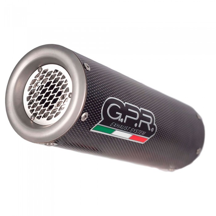 [해외]GPR EXHAUST SYSTEMS M3 Poppy BMW R 1200 RS LC 15-16 Ref:BM.78.M3.PP Stainless Steel Slip On 인증된 머플러 9139186478 Silver