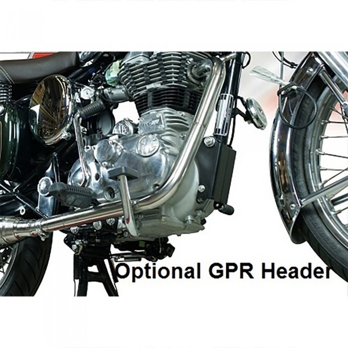 [해외]GPR EXHAUST SYSTEMS Royal Enfield Himalayan 410 21-22 Ref:ROY.9.DEC Stainless Steel 승인되지 않은 매니폴드 9139186954 Silver