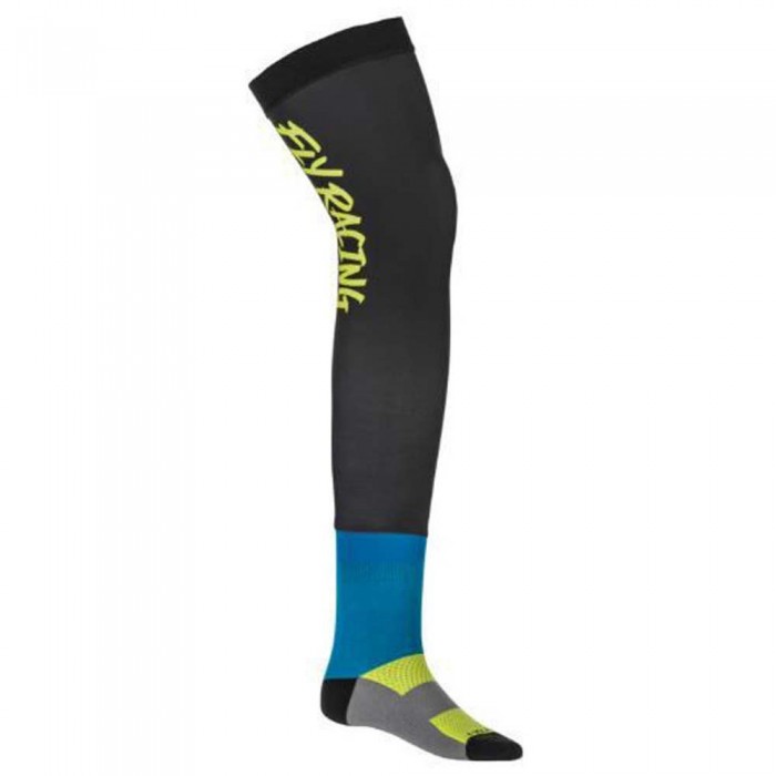 [해외]FLY RACING Brace 긴 양말 9139188546 Fluo Yellow / Blue