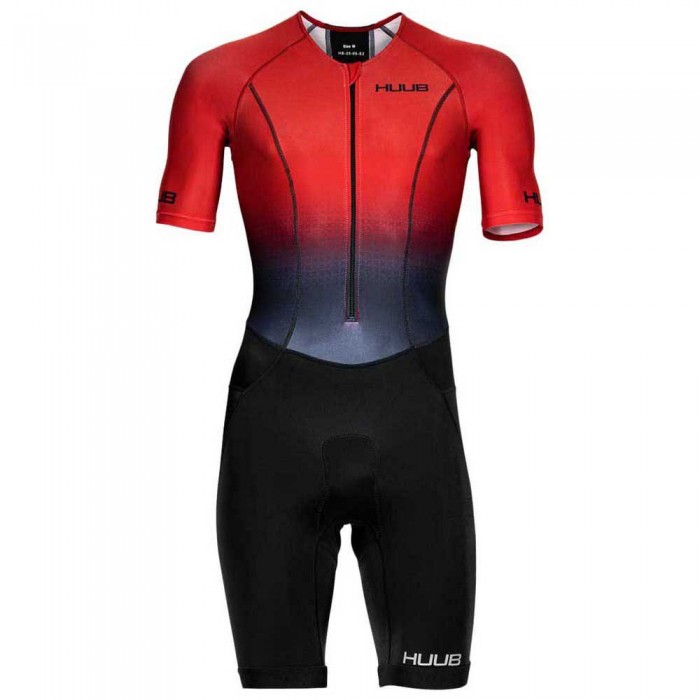 [해외]HUUB Commit Long Course 반팔 트라이어슬론 1139046908 Red / Black