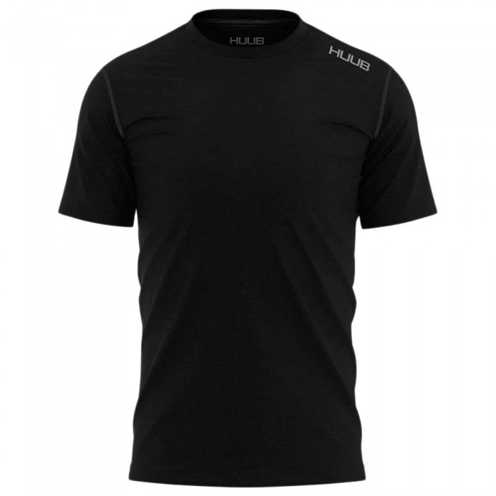 [해외]HUUB Merino 반팔 베이스 레이어 4139046951 Black