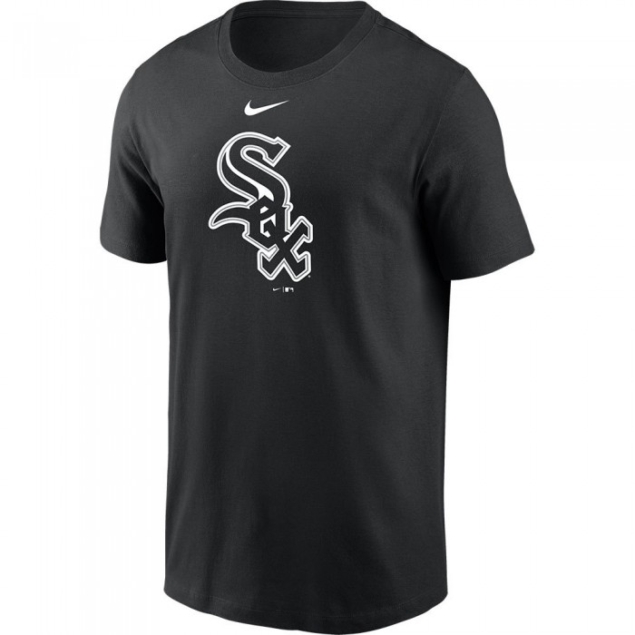 [해외]나이키 MLB Chicago White Sox Large 로고 반팔 티셔츠 138594464 Black
