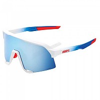 [해외]100% S3 Total Energies Team Sunglasses 1139202480 Matt White / Metallic Blue