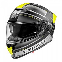 [해외]프리미어  HELMETS Evoluzione SP Y BM Full Face Helmet&Pinlock 9138712989 Yellow / Grey / Black