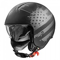 [해외]프리미어  HELMETS Rocker AM 9 BM Open Face Helmet 9138713036 Black / Grey