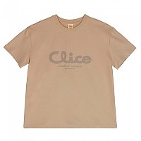 [해외]CLICE Logo 07 Short Sleeve T-Shirt 9139181288 Sand