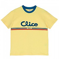 [해외]CLICE Vintage Logo 12 Short Sleeve T-Shirt 9139181325 Yellow