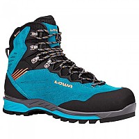 [해외]로바 Cadin II Goretex Mid Hiking Boots 4138705913 Turquoise / Mandarin