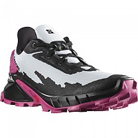 [해외]살로몬 Alphacross 4 Trail Running Shoes 4138945401 White / Black / Very Berry