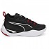 [해외]푸마 주니어 신발 Playmaker 15139003630 Jet Black / Jet Black / Puma White / High Risk Red